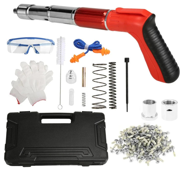 Mini Pistola de Prego de Aço Pistola de Rebite Portátil para Concreto