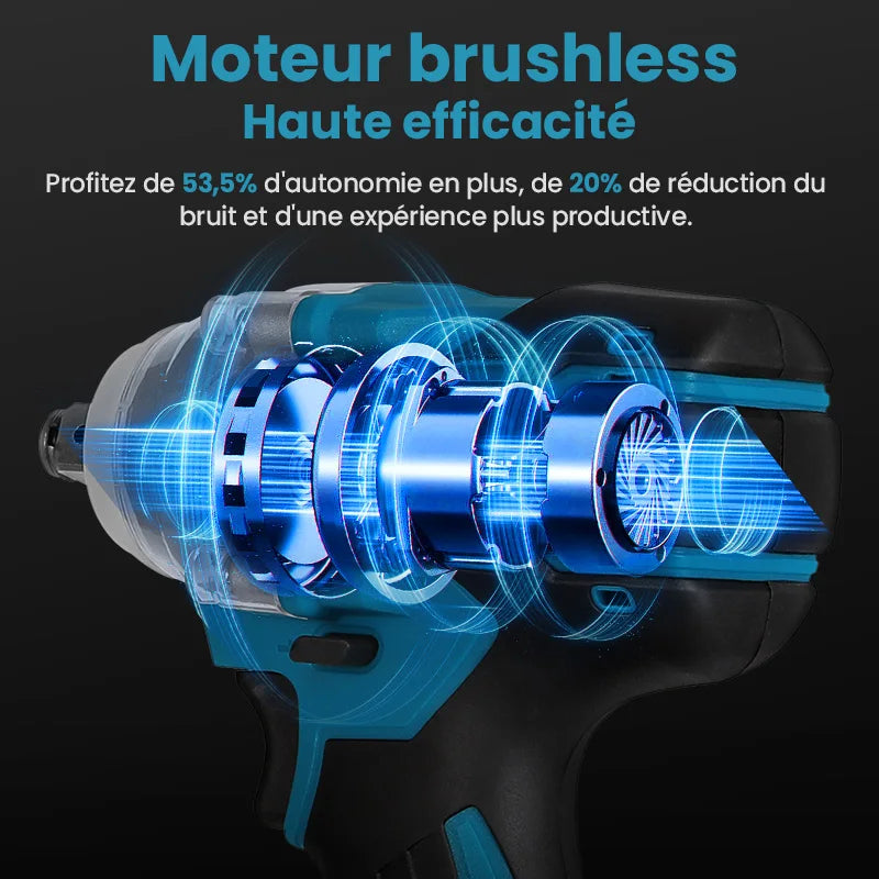 21V Cordless Brushless Impact French