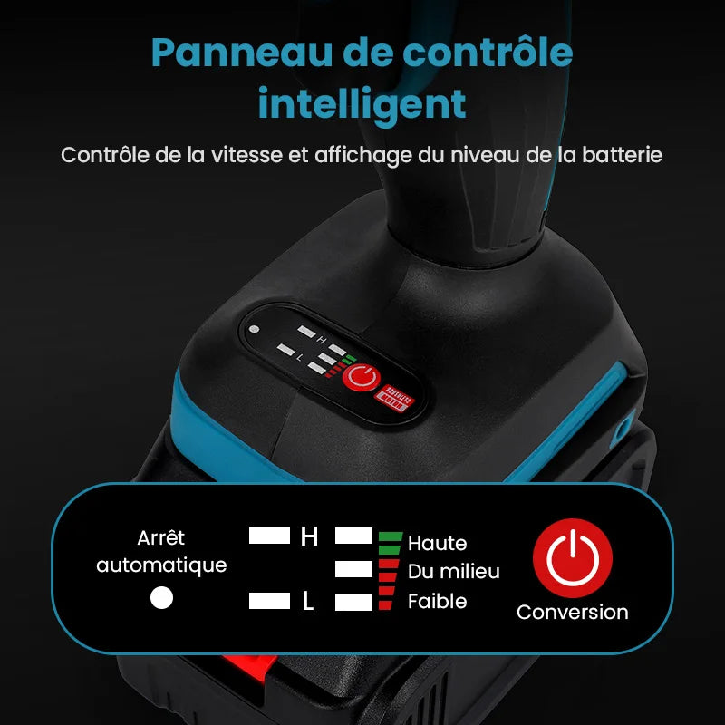 21V Cordless Brushless Impact French