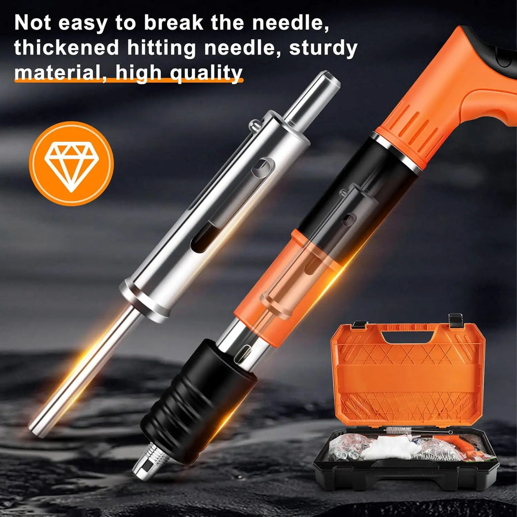 Mini Pistola de Prego de Aço Pistola de Rebite Portátil para Concreto