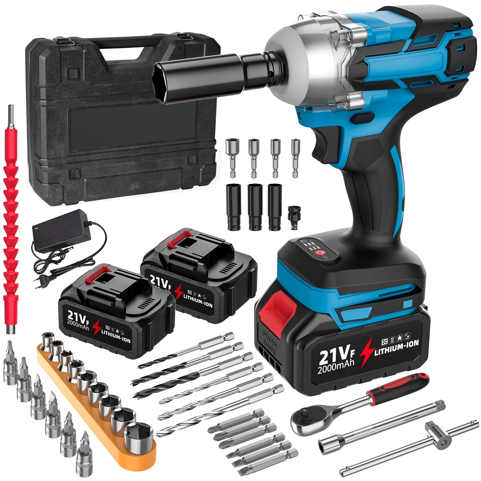 Parafusadeira de Impacto Brushless 21V sem Fio