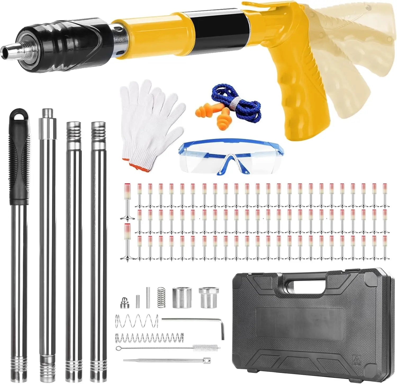 Mini Pistola de Prego de Aço Pistola de Rebite Portátil para Concreto