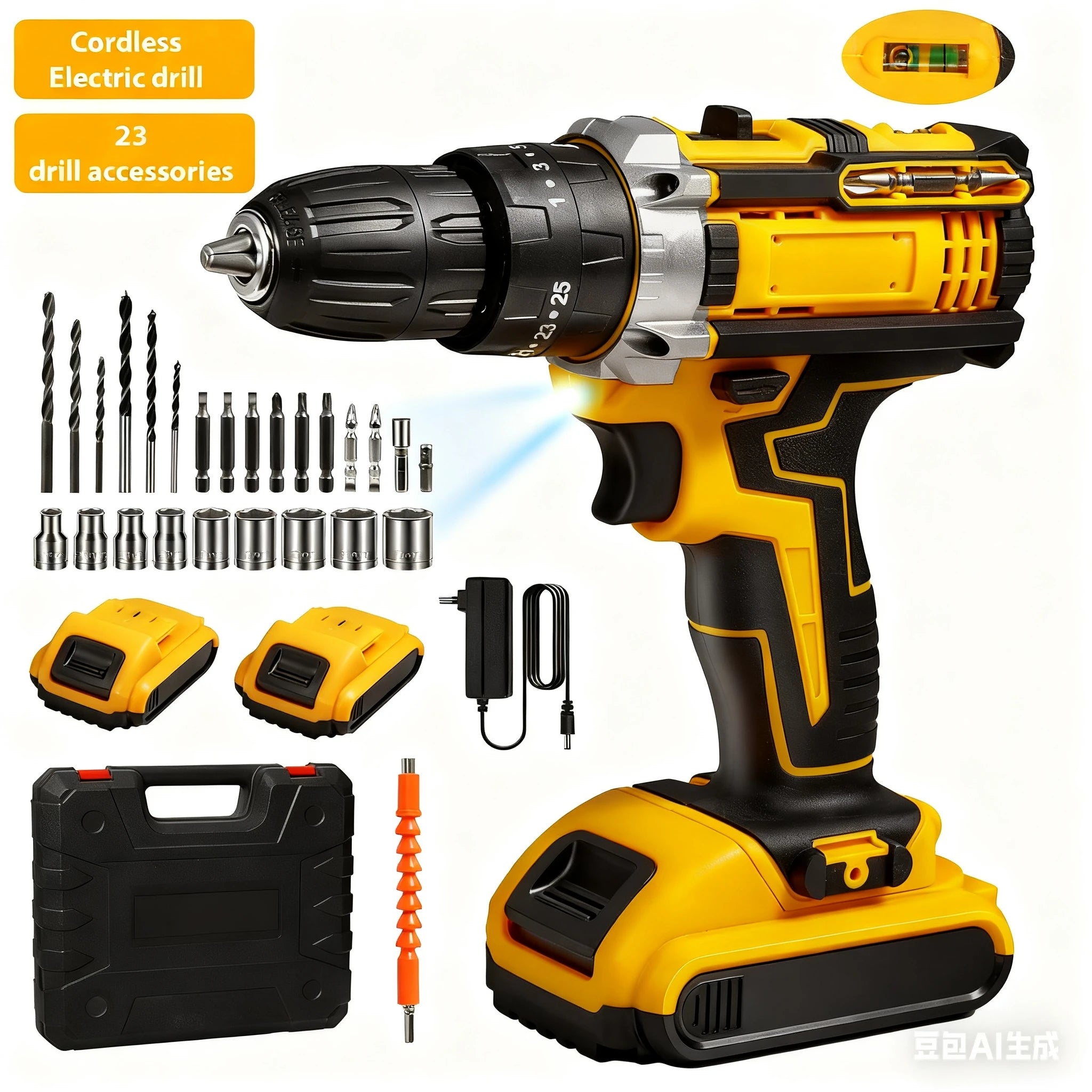 21V Cordless Impact Drill Electric Screwdriver