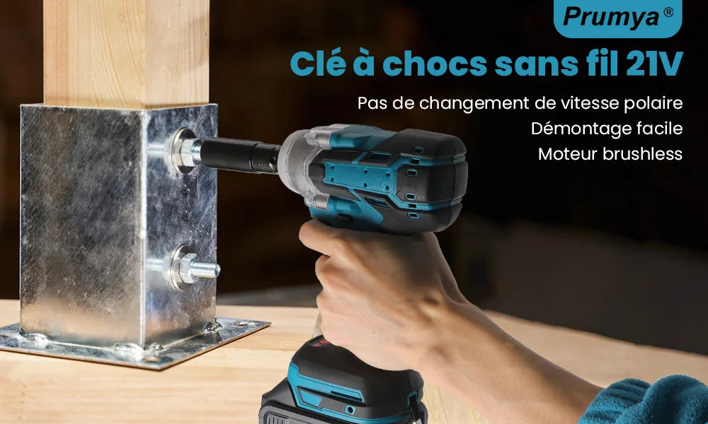 21V Cordless Brushless Impact French