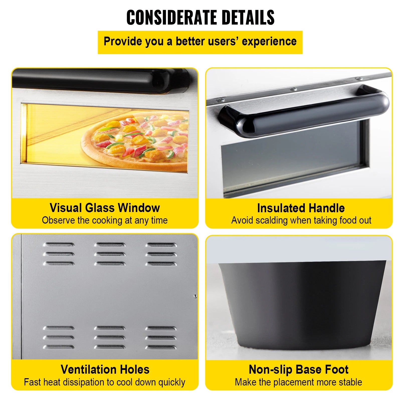 Commercial Pizza Oven Countertop, 14