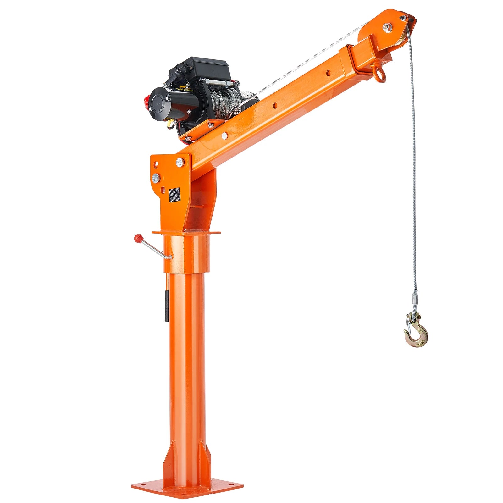 2200lbs Electric Hoist Truck Crane 360° with 6000 lbs Electric
