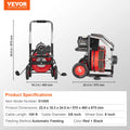 Drain Cleaner Machine 100FT Auto Feed Sewer Snake