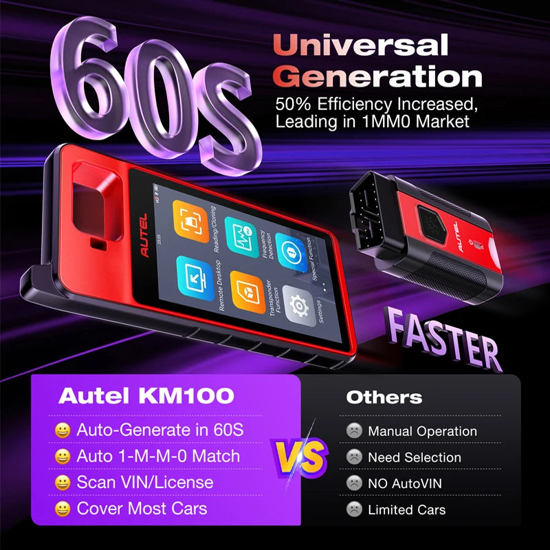 Autel KM100 Key Programmer V200 Universal