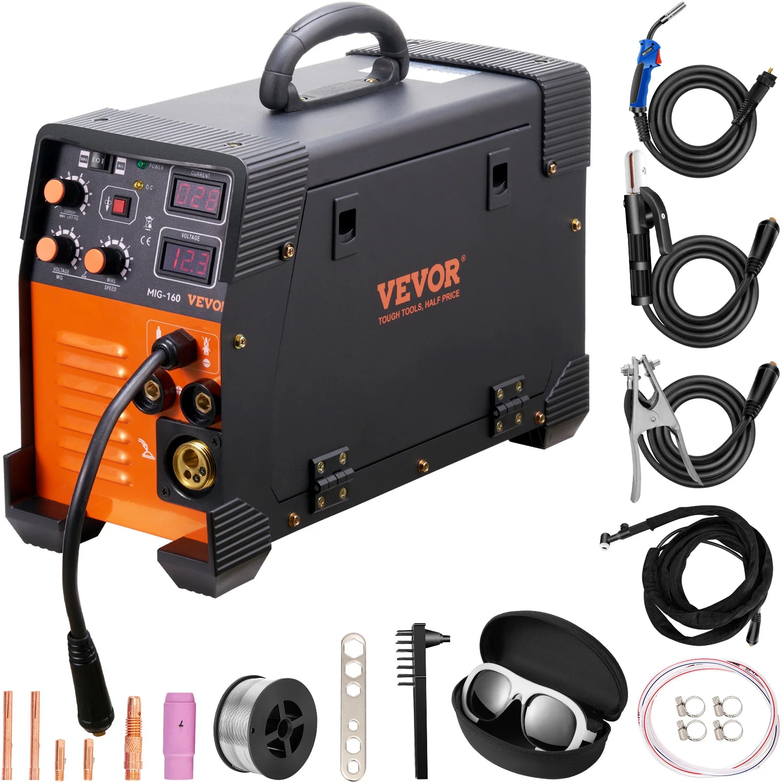 3 in 1 MIG Welding Machine 160/200/250 Amp MIG TIG