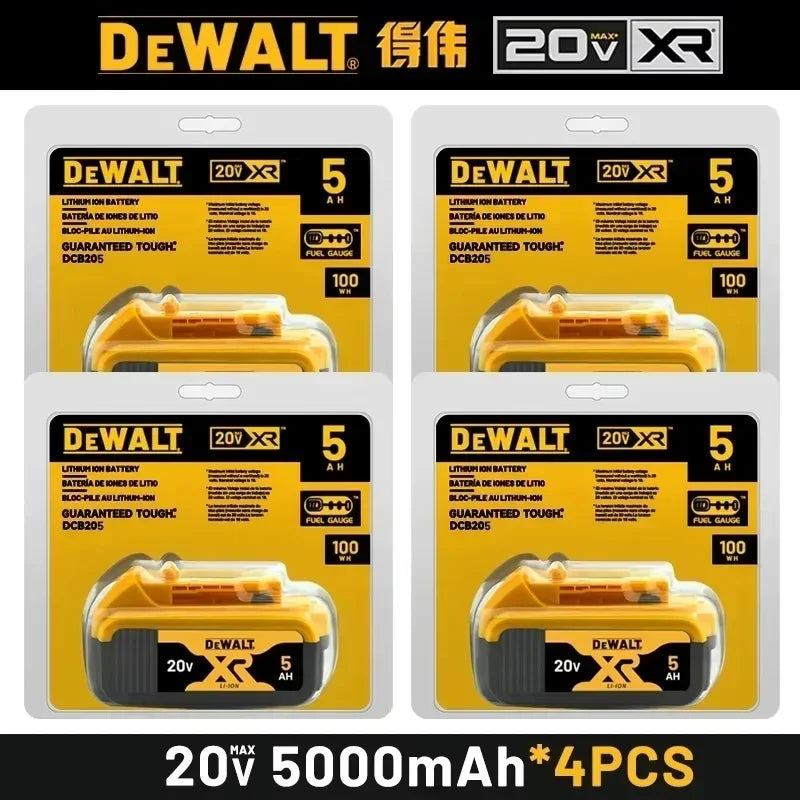 100% Genuine Dewalt 20V 6AH Battery,