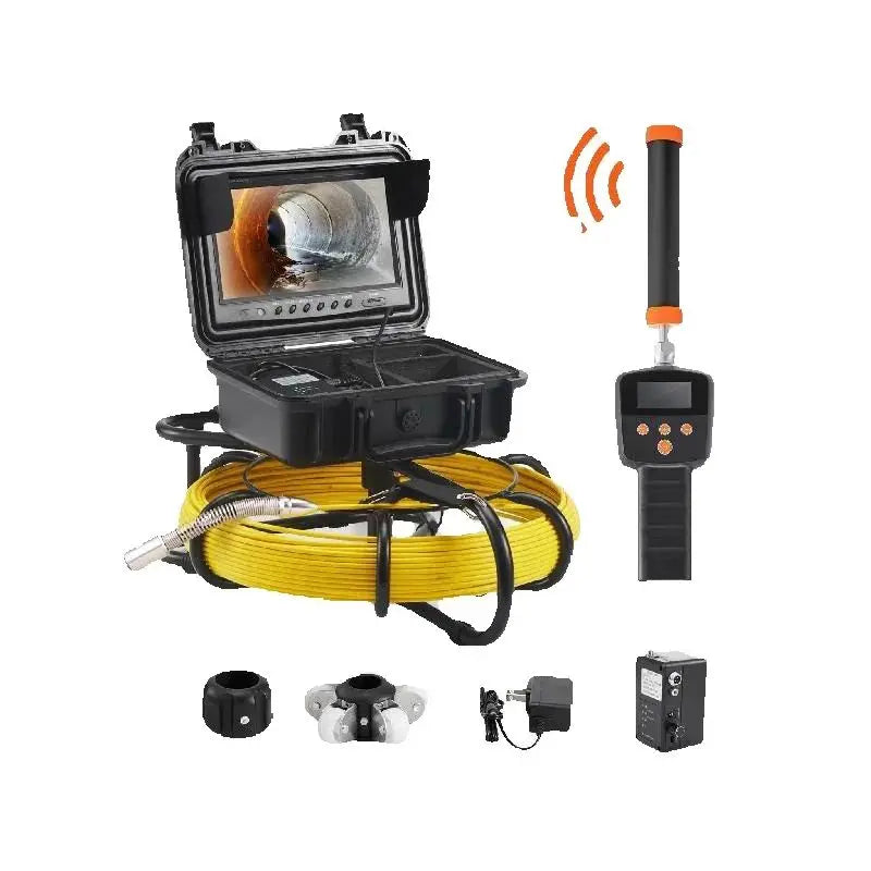 Sewer Camera with Adjustable LED and 16 GB SD Card