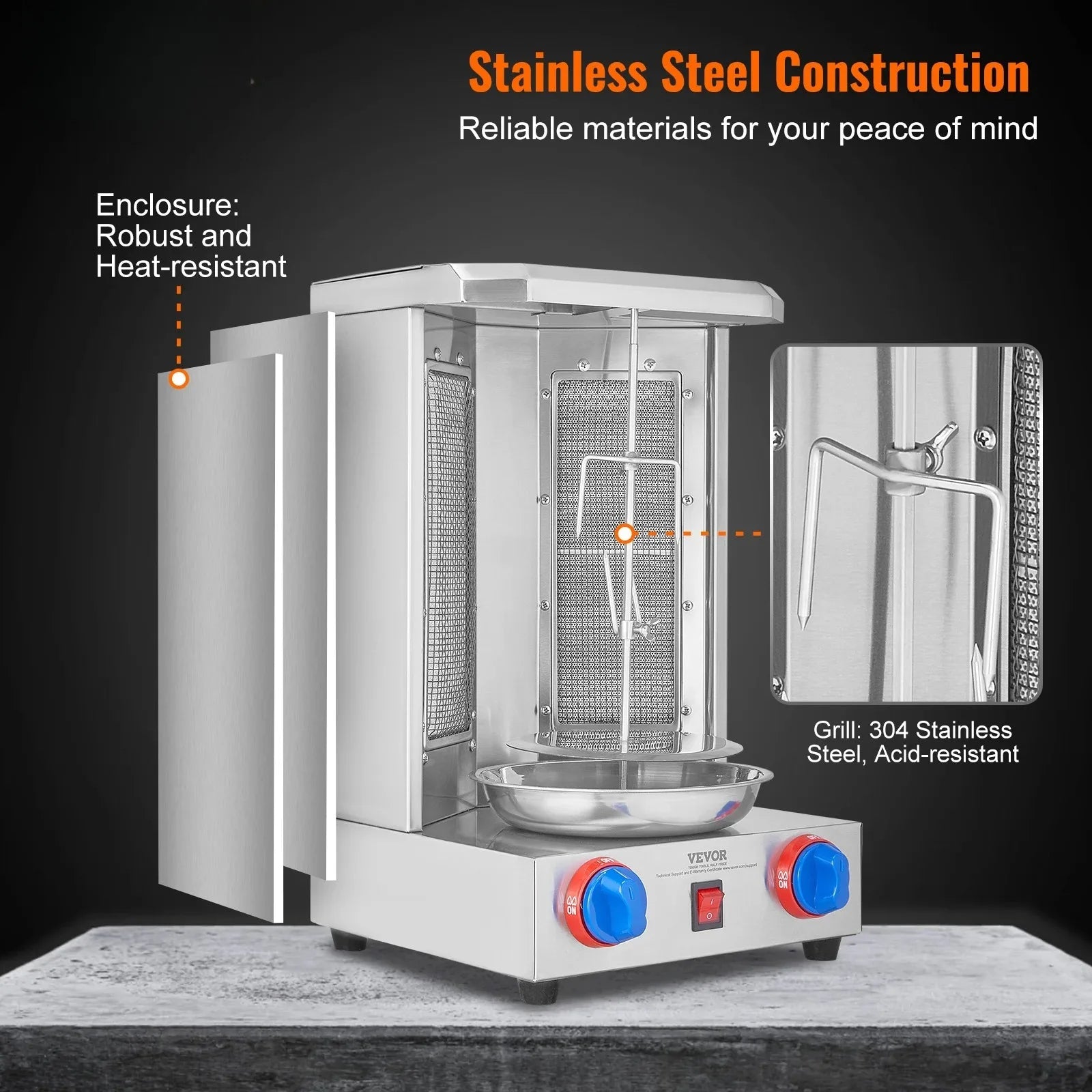 Shawarma Grill Machine13 lbs Chicken