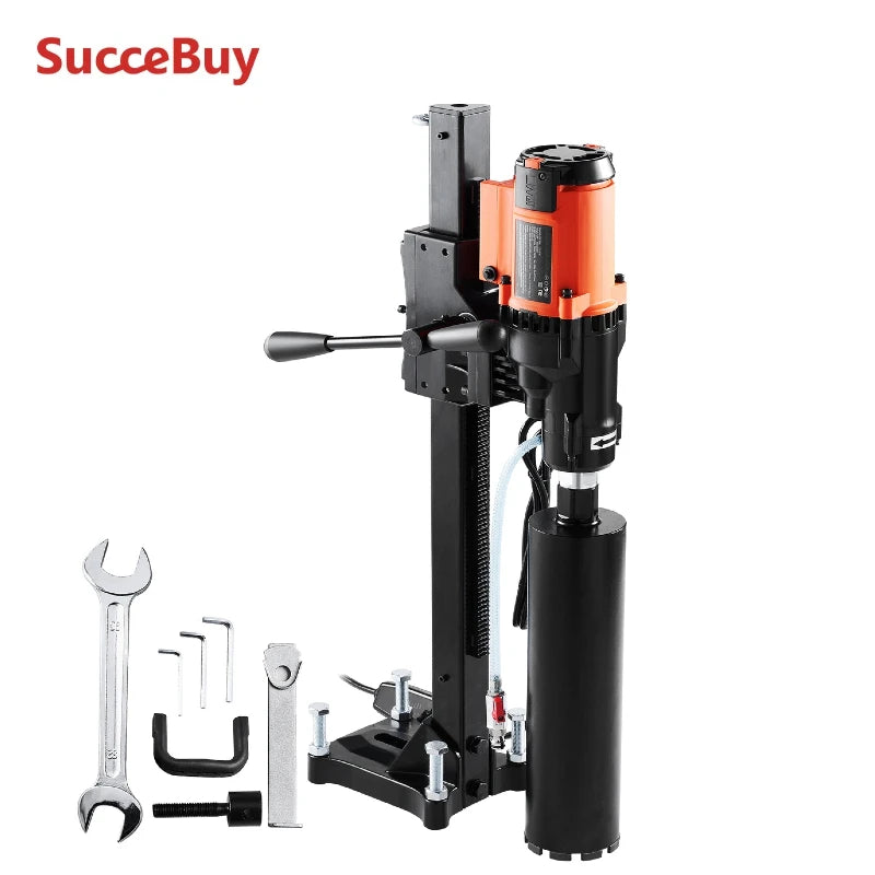 3200W 750RPM Wet/Dry Diamond Core Drill Machine Concrete Drill Rig