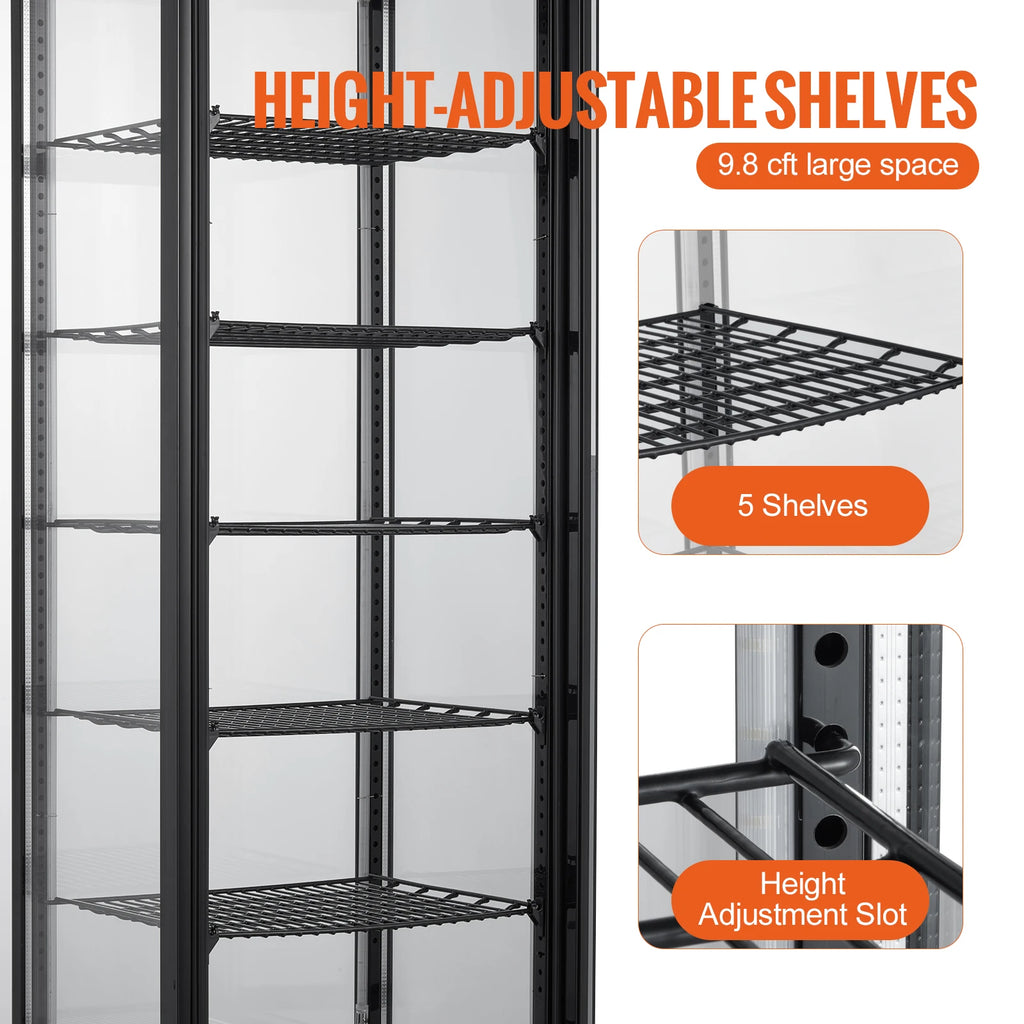 Refrigerated Display Case Large Commercial Pastry Display