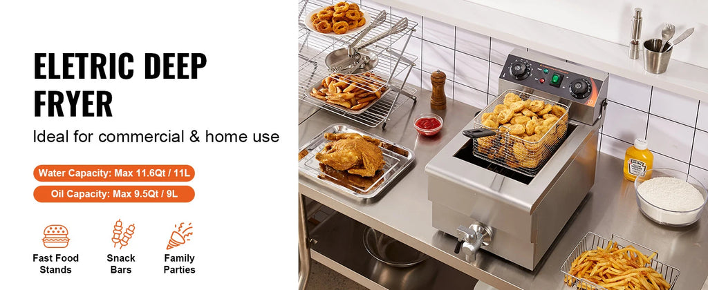 Commercial Deep Fryer Electric