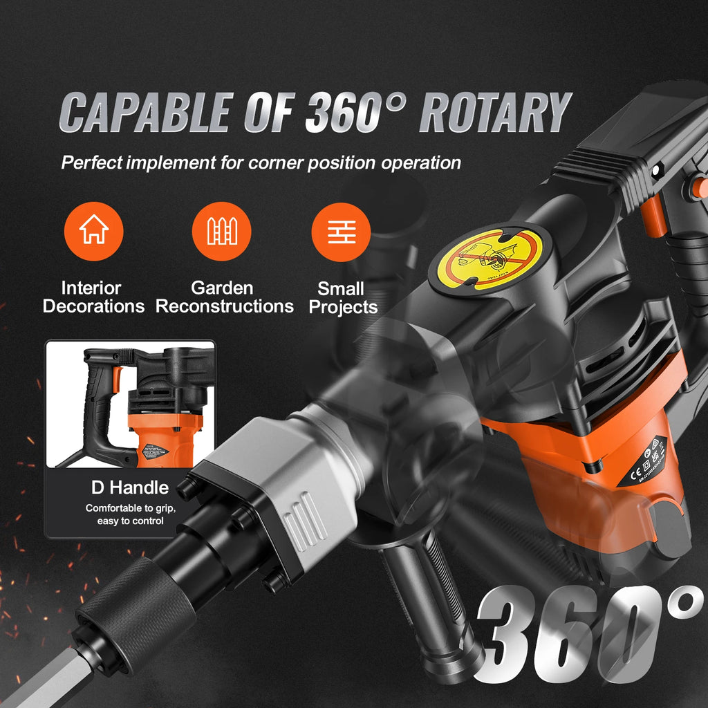 1400W Demolition Jack Hammer Electric