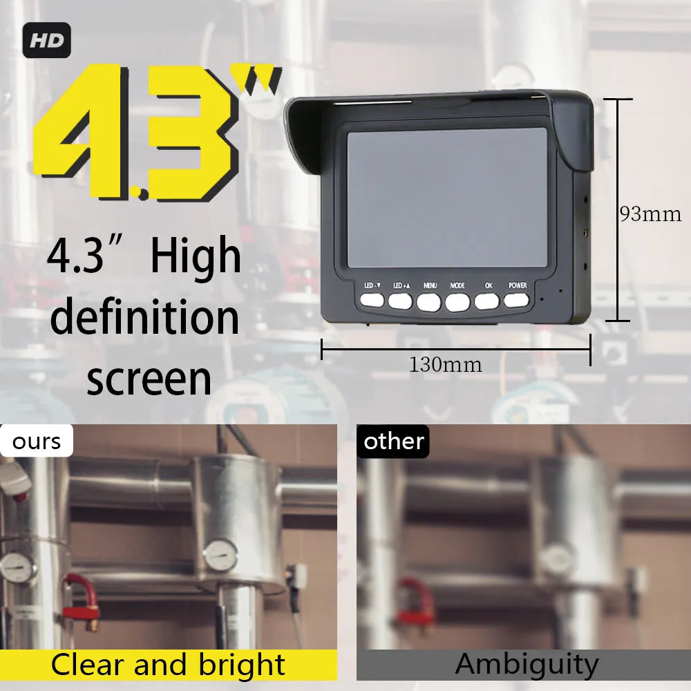 4.3 inch Sewer Pipe Inspection Camera