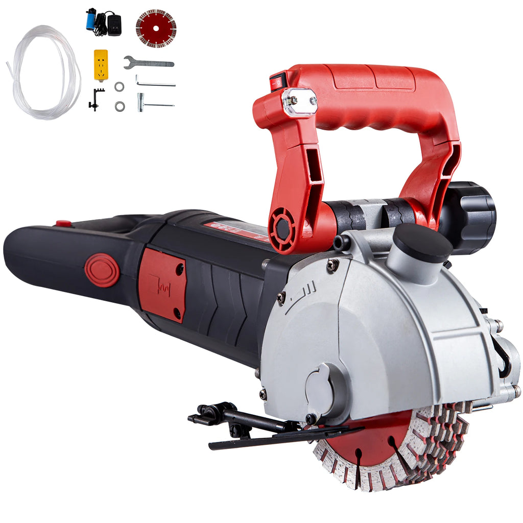 Max 4800W Wall Chaser Concrete Cutter Electric Laser Aiming