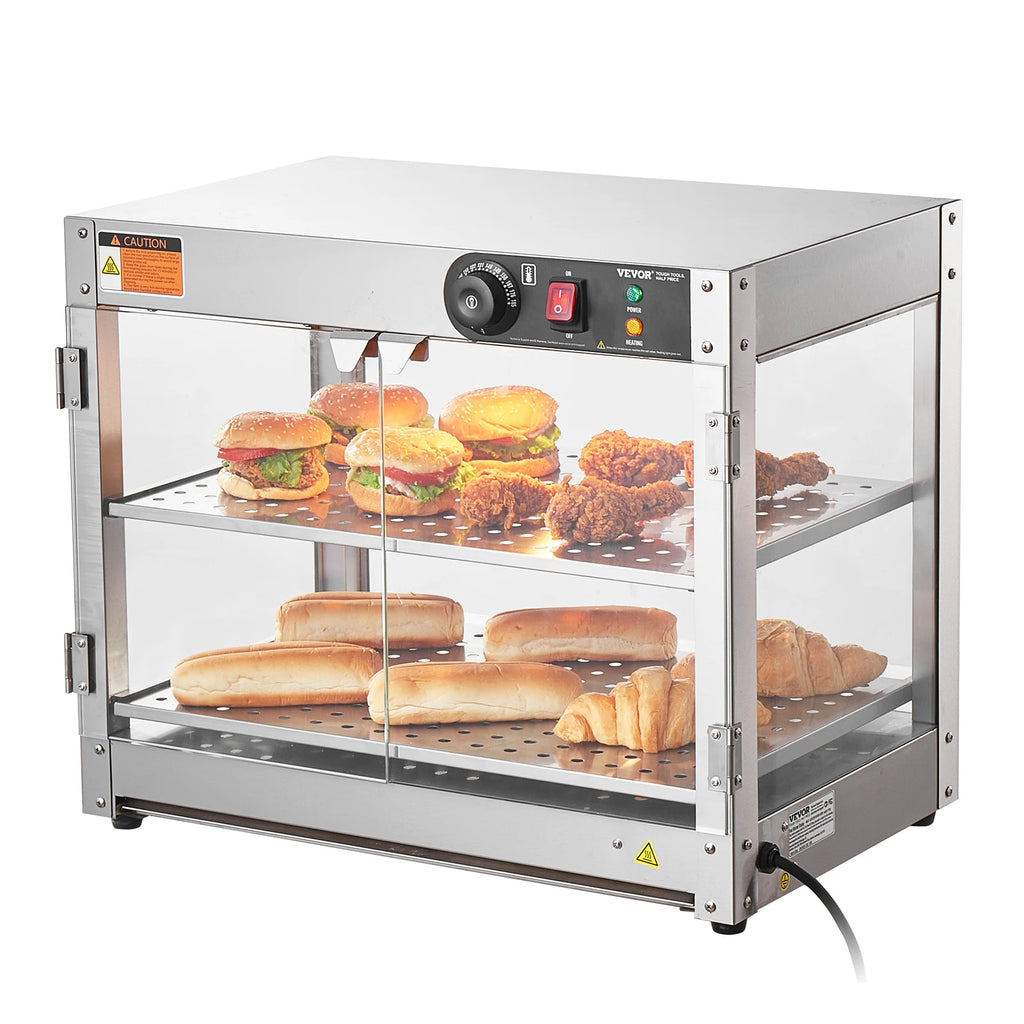 Commercial Food Warmer Display 800W