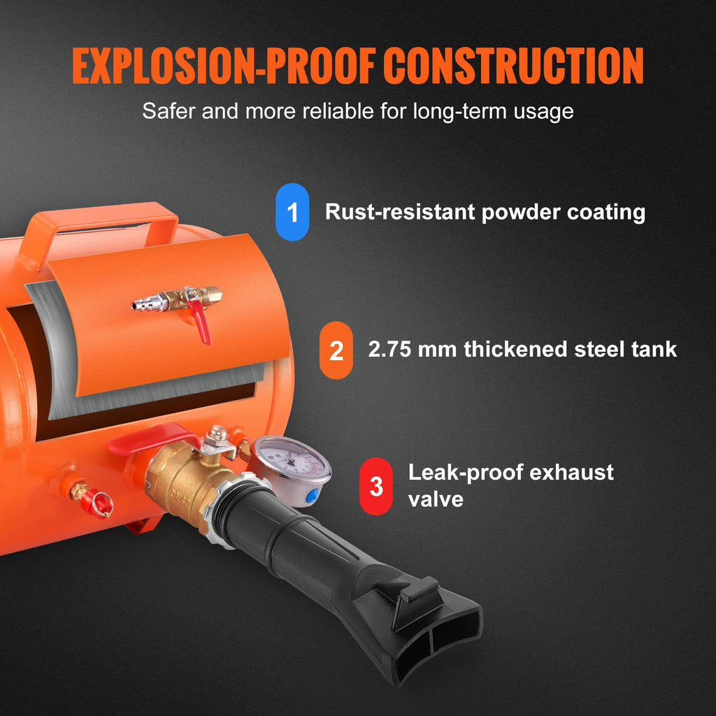 Tire Bead Blaster 5 Gallon/19L Capacity