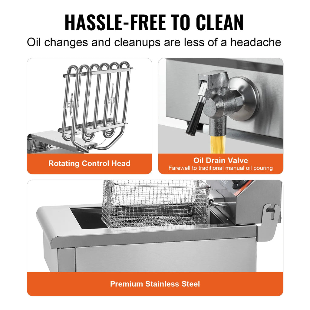 Commercial Deep Fryer Electric