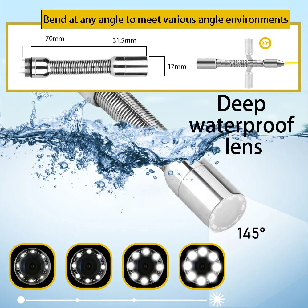 4.3 inch Sewer Pipe Inspection Camera