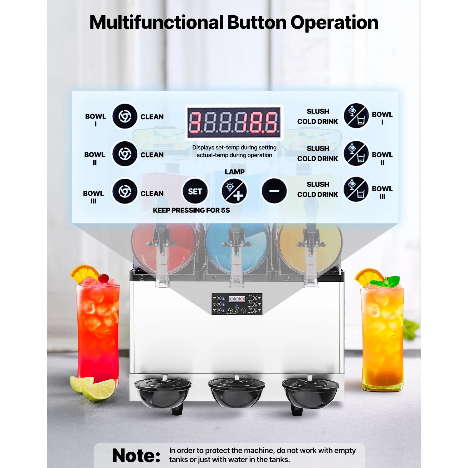 15L Commercial Frozen Drink Maker